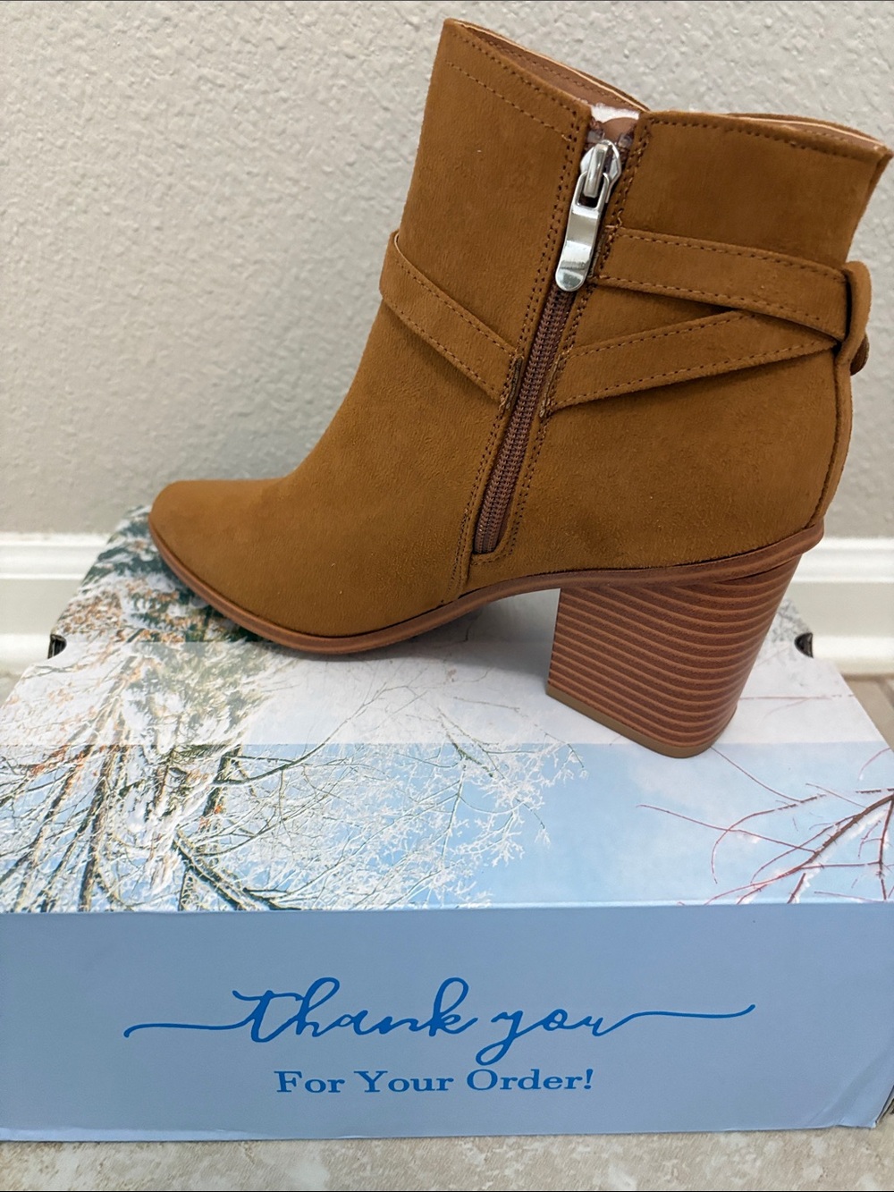 Suede Ankle Boots